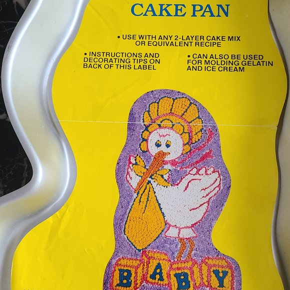 BABY Stork Delivery Cake Pan - Picture 1 of 5